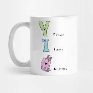 Y Greek, Latin I, JELLY Mug